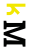 kM logo
